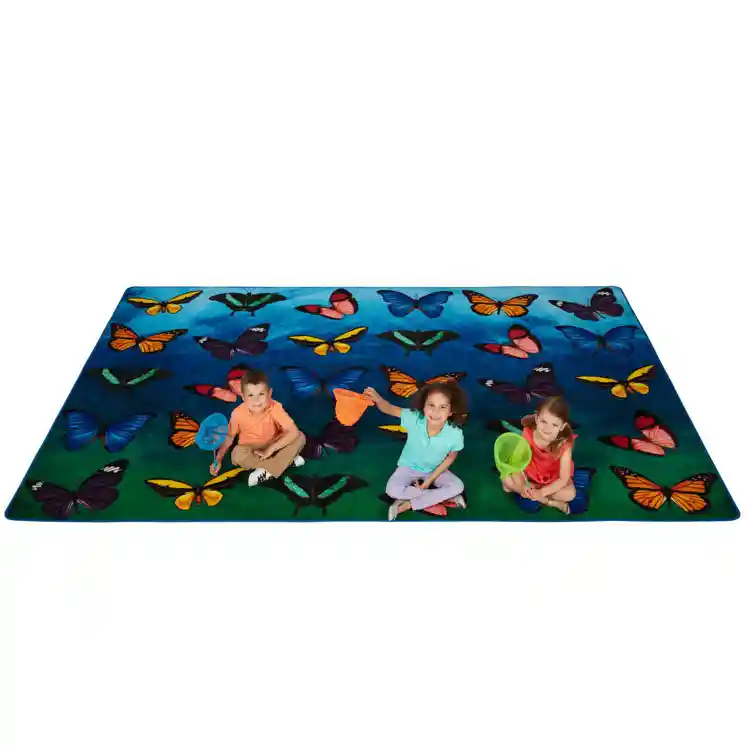 Beautiful Butterfly Seating Rug