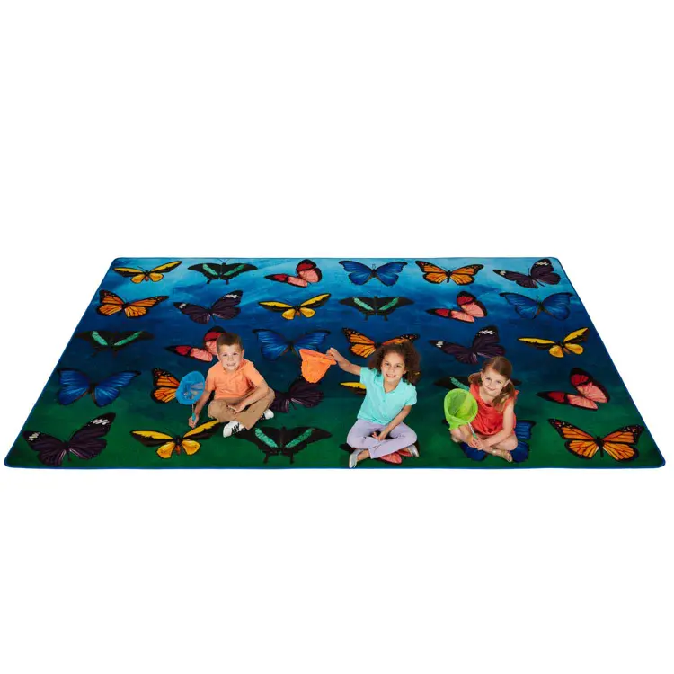 Beautiful Butterfly Seating Rug