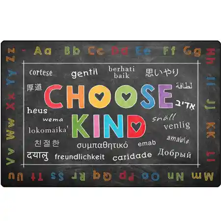 Pixel Perfect™ Choose Kind Rug