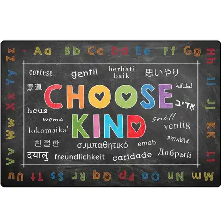 Pixel Perfect™ Choose Kind Rug