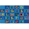 Reading Letters Library Classroom Rug, Rectangle 7'6" x 12'