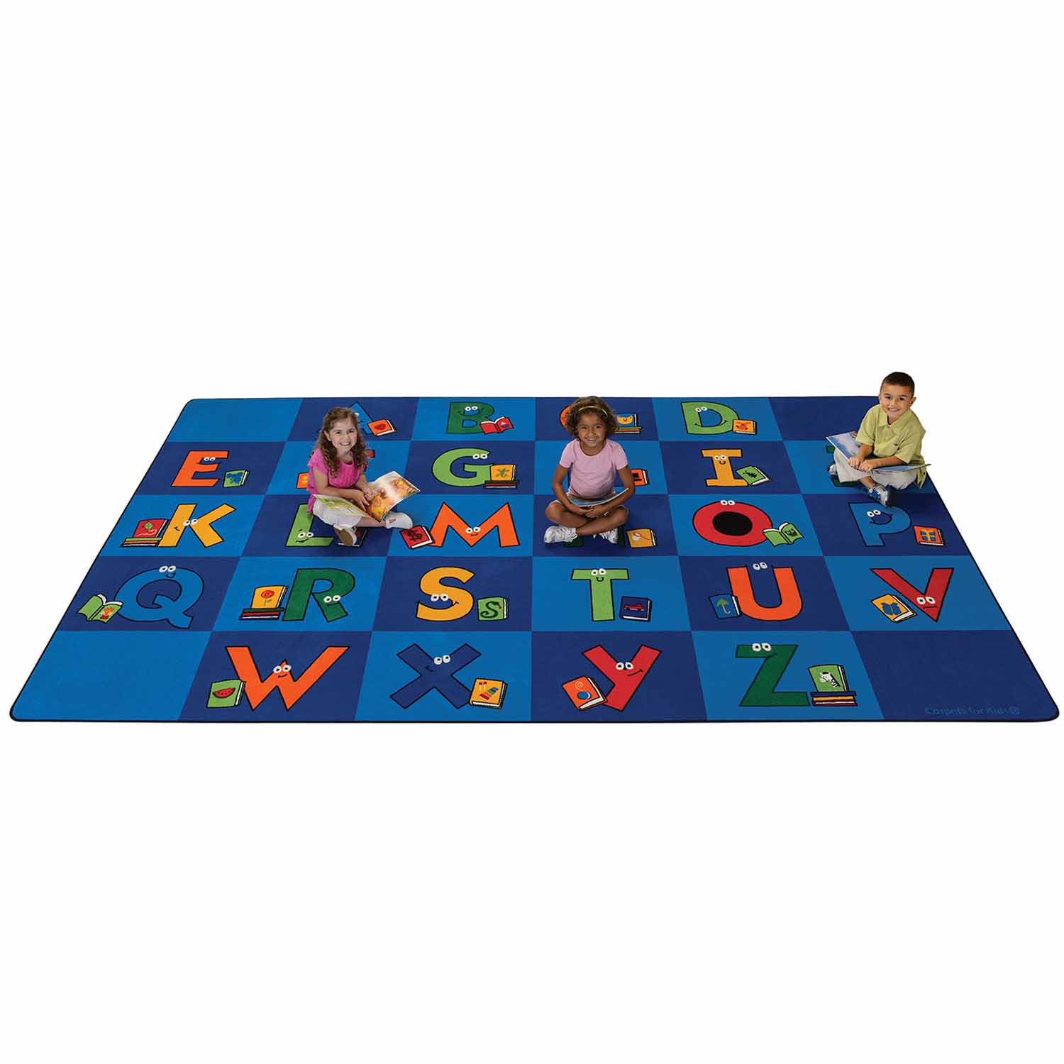 Reading Letters Library Classroom Rug | Becker's
