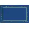 Chalk & Play Literacy Rug, Rectangle 6' x 9'