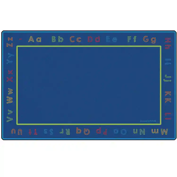 Chalk & Play Literacy Rug, Rectangle 6' x 9'