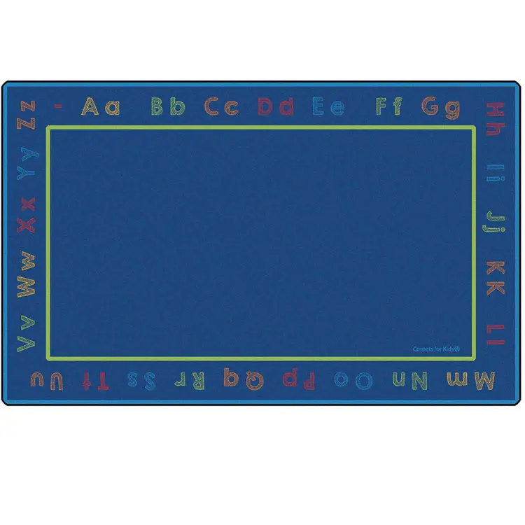 Chalk & Play Literacy Rug, Rectangle 8' x 12'