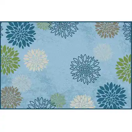 Pixel Perfect™ Delightful Dahlia Rug