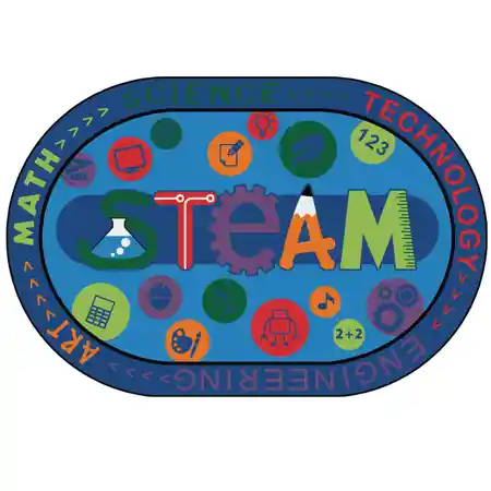 KID$ Value Plus Classroom Rugs™, STEAM Rug