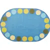 Pixel Perfect™ Calming Colors Seating Rug