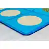 Pixel Perfect™ Calming Colors Seating Rug, Rectangle 6' x 9'