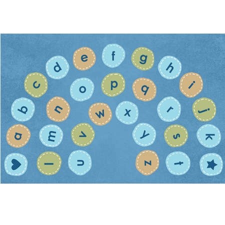 Pixel Perfect™ Calming Colors Arch Seating Rug