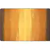 Earth Tone Stripes Nature Inspired Rug, Rectangle 4' x 6'