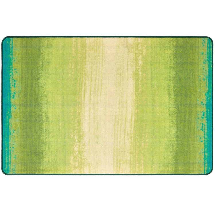 Green Acres Nature Inspired Rug, Rectangle 4' x 6'