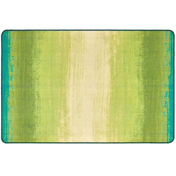 Green Acres Nature Inspired Rug, Rectangle 6' x 9'