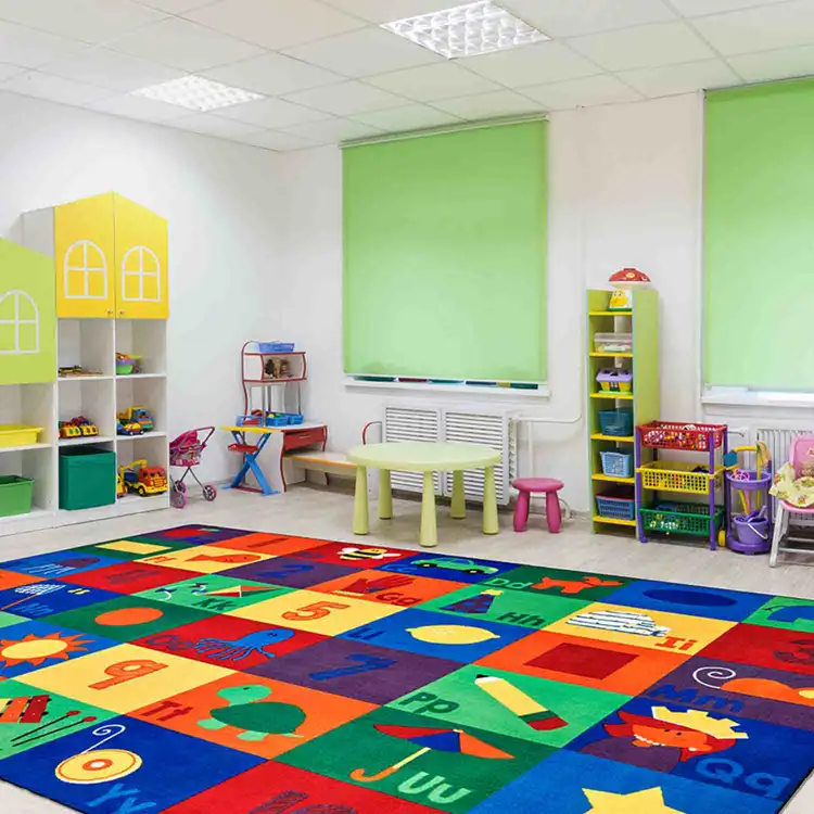 Sequential Seating Literacy Classroom Rug