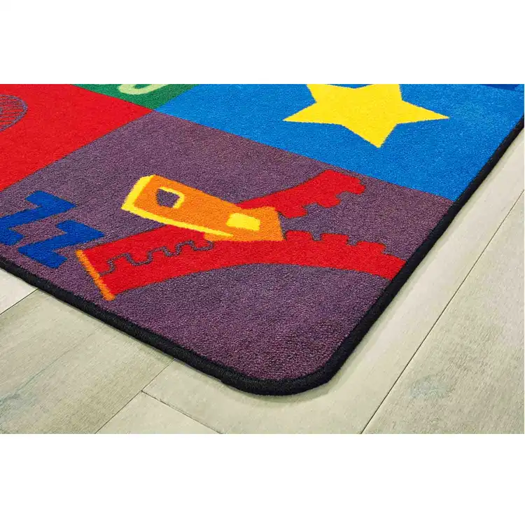 Sequential Seating Literacy Classroom Rug