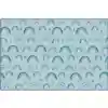 KIDSoft™ Rainbows Literacy Rug Soft Colors, Rectangle 4' x 6' Green