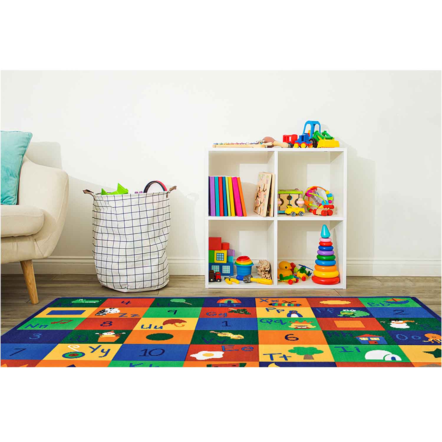 Learning Blocks Classroom Rug | Becker's