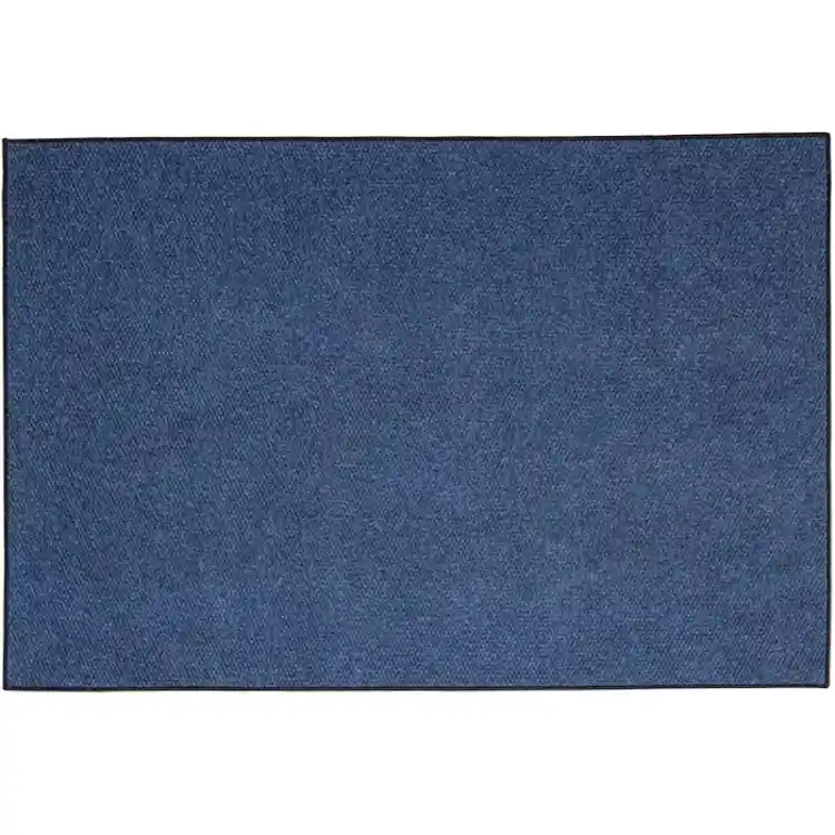 All Seasons™ Mountainside Indoor/Outdoor Rug, Rectangle 4' x 6', Alpine Blue