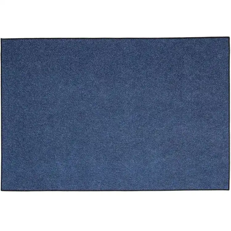 All Seasons™ Mountainside Indoor/Outdoor Rug, Rectangle 7'6" x 12', Alpine Blue