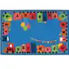 KID$ Value Plus Classroom Rugs™, Alpha Fun Train