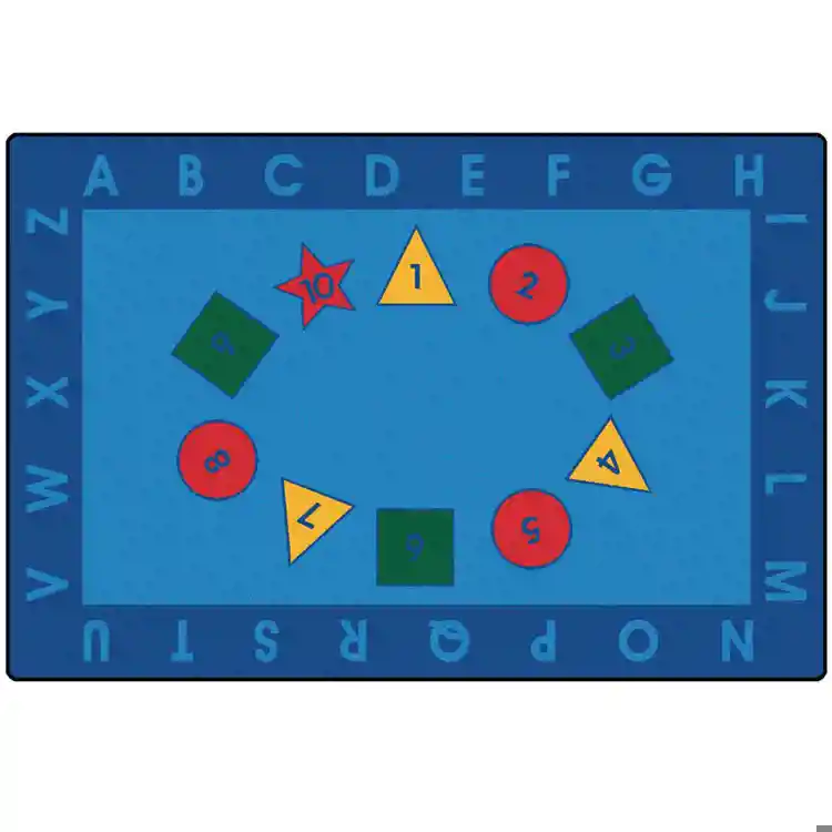 KID$ Value Plus Classroom Rugs™, Early Learning