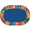 KID$ Value Plus Classroom Rugs™, All The Animals Seating Rug