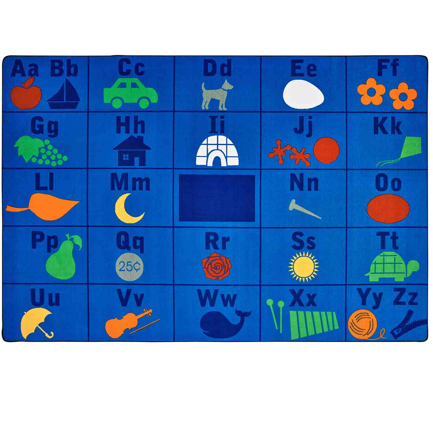 KID$ Value Plus Classroom Rugs™, Alphabet Seating | Becker's