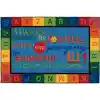 KID$ Value Plus Classroom Rugs™, Always be Joyful Circletime Classroom Rug, Rectangle 6' x 9'