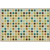 KID$ Value Plus Classroom Rugs™, Microdots, Rectangle 6' x 9' Tan