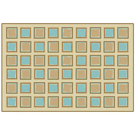 KID$ Value Plus Classroom Rugs™, Squared