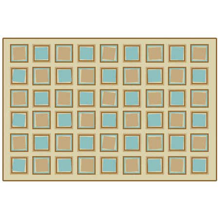 KID$ Value Plus Classroom Rugs™, Squared