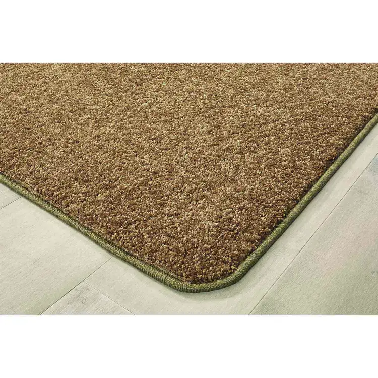 KIDplush™ Solids Rug, Sunset Sand, Rectangle 7'6"  x 12'