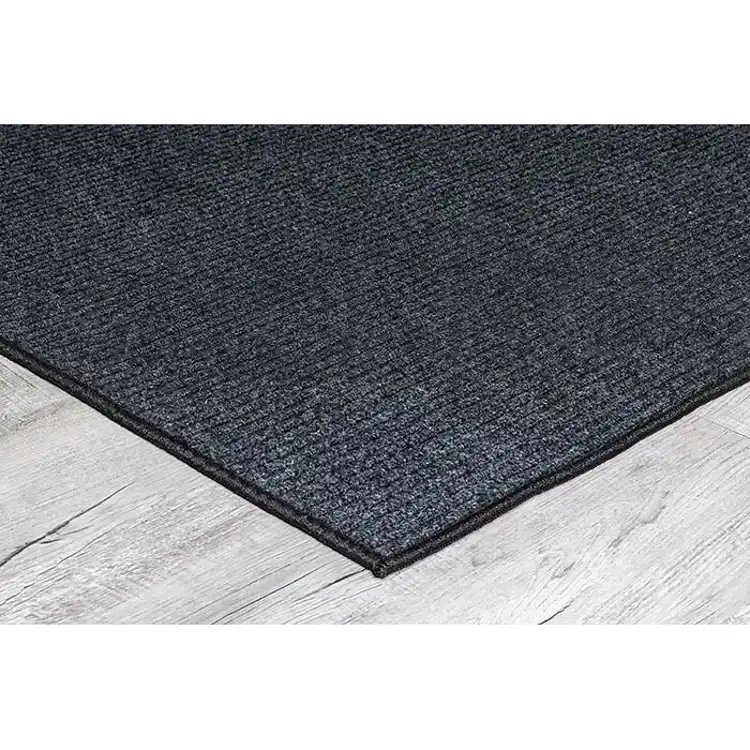 All Seasons™ Seaside Indoor/Outdoor Rug, Rectangle 4' x 6', Black Dusk
