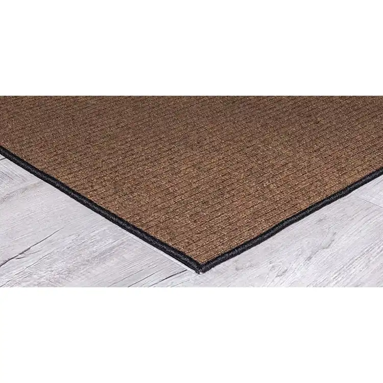 All Seasons™ Seaside Indoor/Outdoor Rug, Rectangle 7'6" x 12, Medium Brown