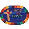 KID$ Value Plus Classroom Rug, God Is Love Learning