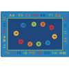 Basic Concepts Literacy Rug, Rectangle 6' x 9'