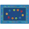 Basic Concepts Literacy Rug, Rectangle 8' x 12'