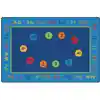 Basic Concepts Literacy Rug, Rectangle 8'4" x 13'4"