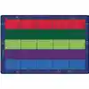 Colorful Places Seating Classroom Rug, Rectangle 6' x 9'