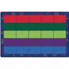 Colorful Places Seating Classroom Rug, Rectangle 6' x 9'