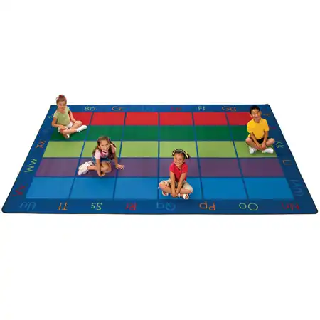Colorful Places Seating Classroom Rug