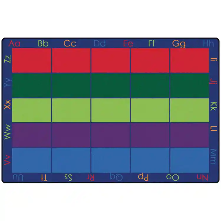 Colorful Places Seating Classroom Rug