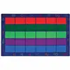 Colorful Places Seating Classroom Rug