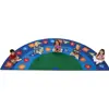 Alpha Shapes Seating Classroom Rug