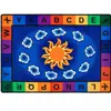 Sunny Day Learn & Play Classroom Rug