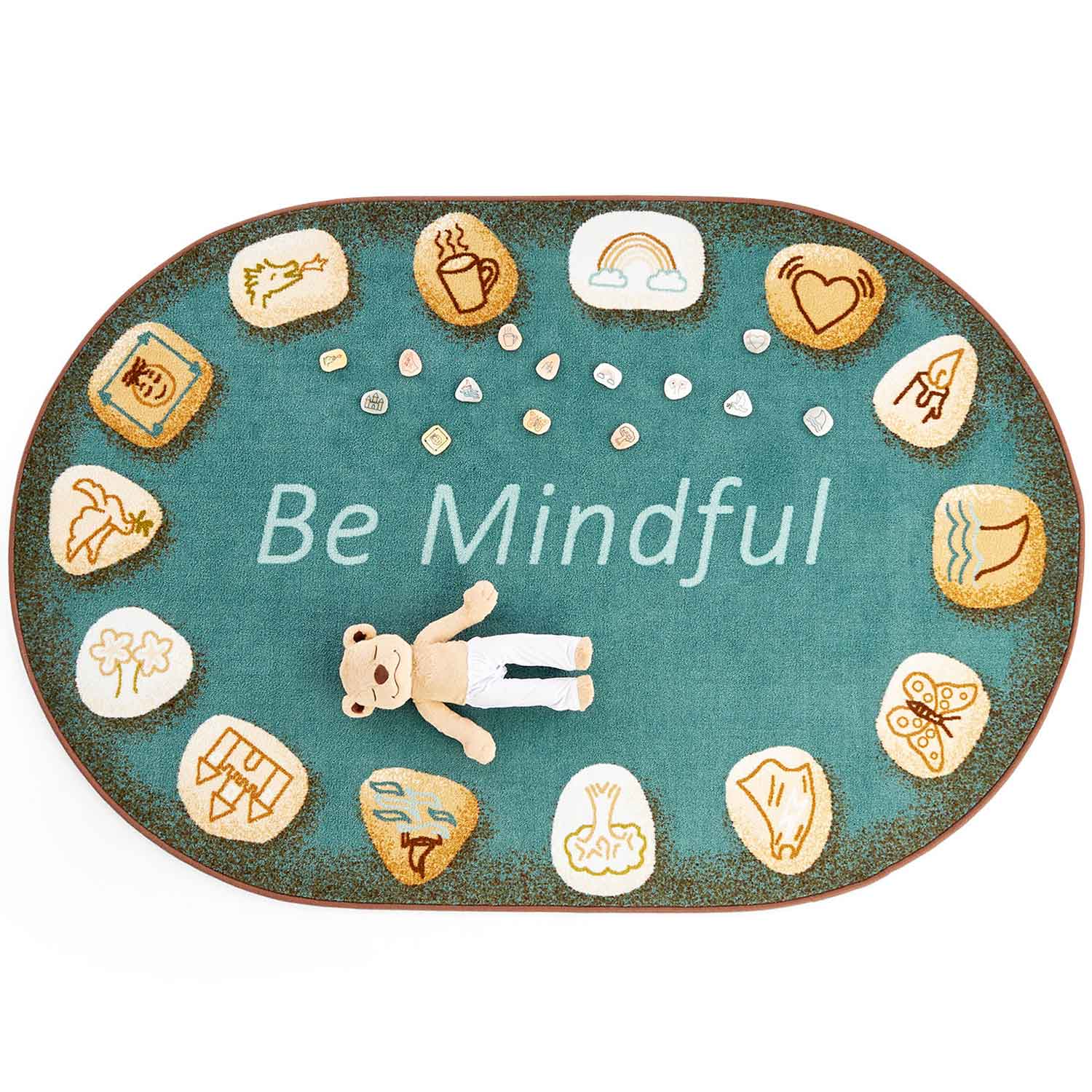 Becker's Be Mindful Mindfulness Rug | Becker's