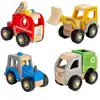 Chunky Wooden Vehicles Set