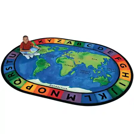Circletime Around the World Rug