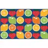 Citrus & Strawberries Seating Rug, Rectangle 7'6" x 12'