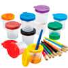 Paint Pot & Brush Set